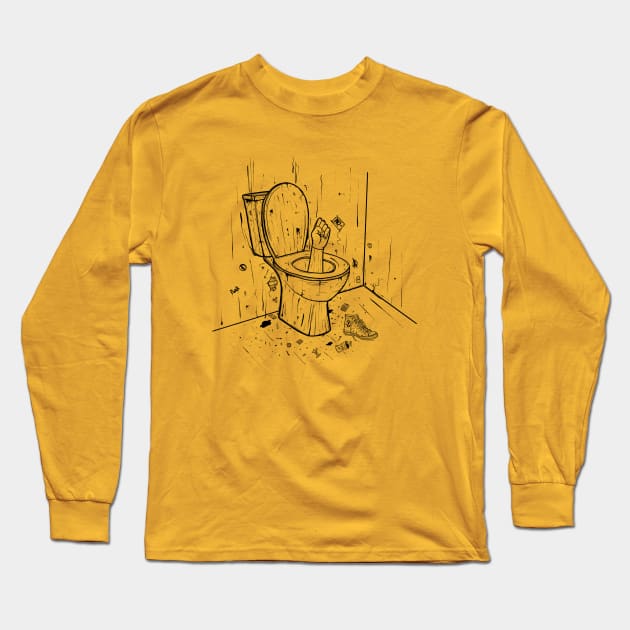 Trainspotting fan art Long Sleeve T-Shirt by Swtch